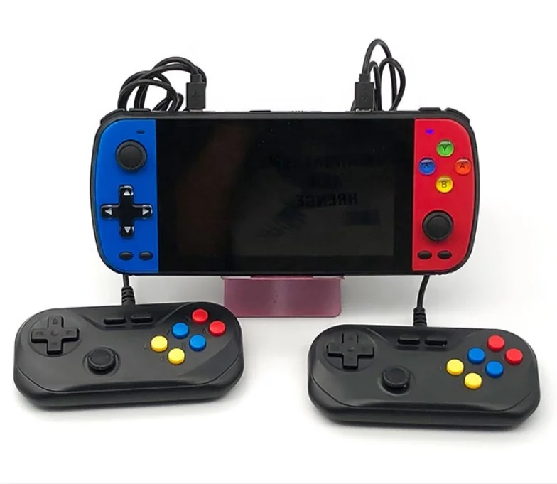 Portable PS5000 Classic Handheld Game Console 5.1 Inch 32GB memory Built-in more than 4500 different games Game Players for Kids