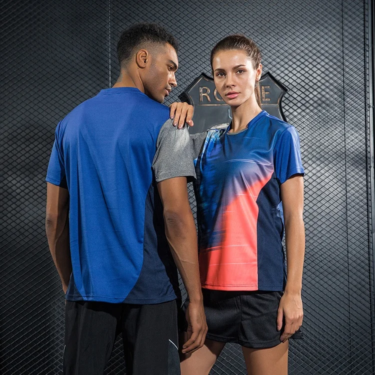 Повседневный Спортивный комплект унисекс с сублимационным принтом, индивидуальная тренировочная спортивная одежда, комплект теннисной одежды