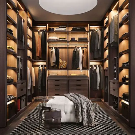 Hot Selling Functional Durable Almirah Sliding Door Stainless Steel Wardrobe