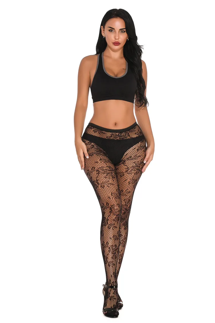 Hot selling high quality sexy fishnet stockings women dancing thin pantyhose tights