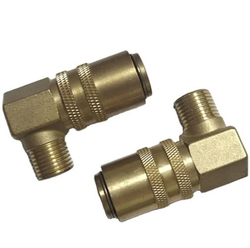 OEM Chinese Supplier Reducing Brass 90 degree elbow male thread quick Pipe Fitting Coupling with best quality