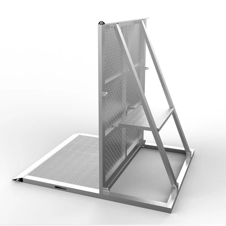 aluminum crowd control outdoor cafe barrier
