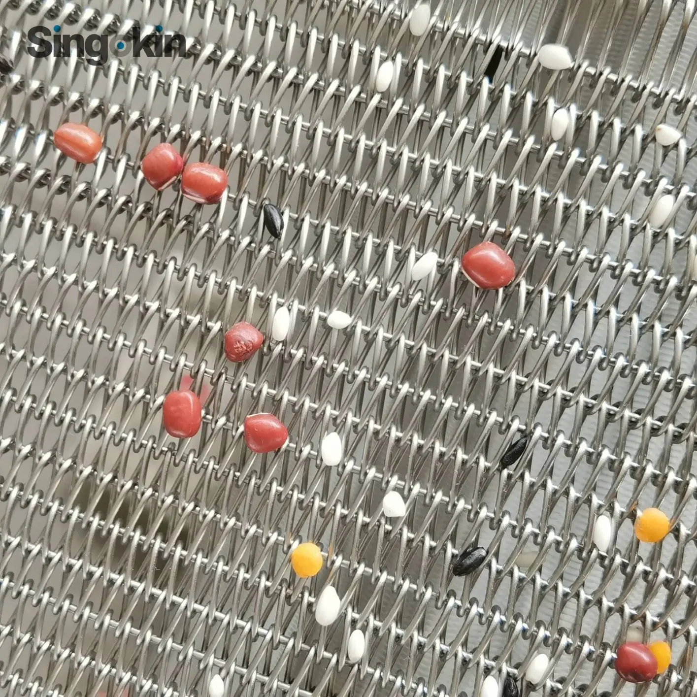 Factory customized Chain Driven Belt Stainless Steel Wire Mesh Conveyor Belt