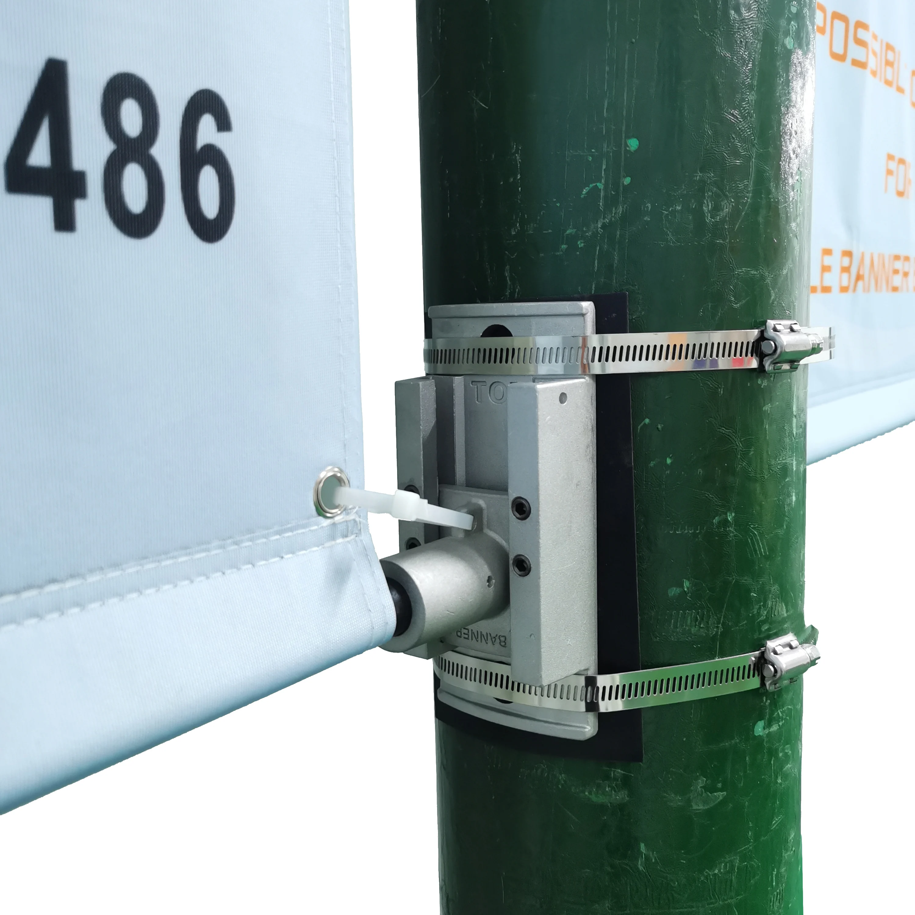 light pole poster clamp