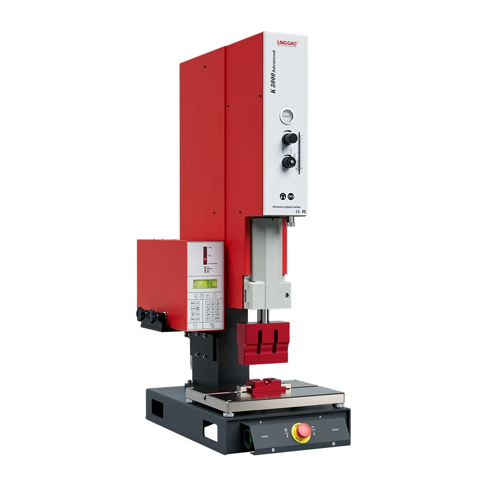LINGKE cf cards ultrasonic welding machine ultrasonic plastic welding equipment with data output