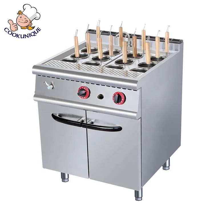 Китайский поставщик, коммерческая Самостоятельная газовая паста, плита с шкафом