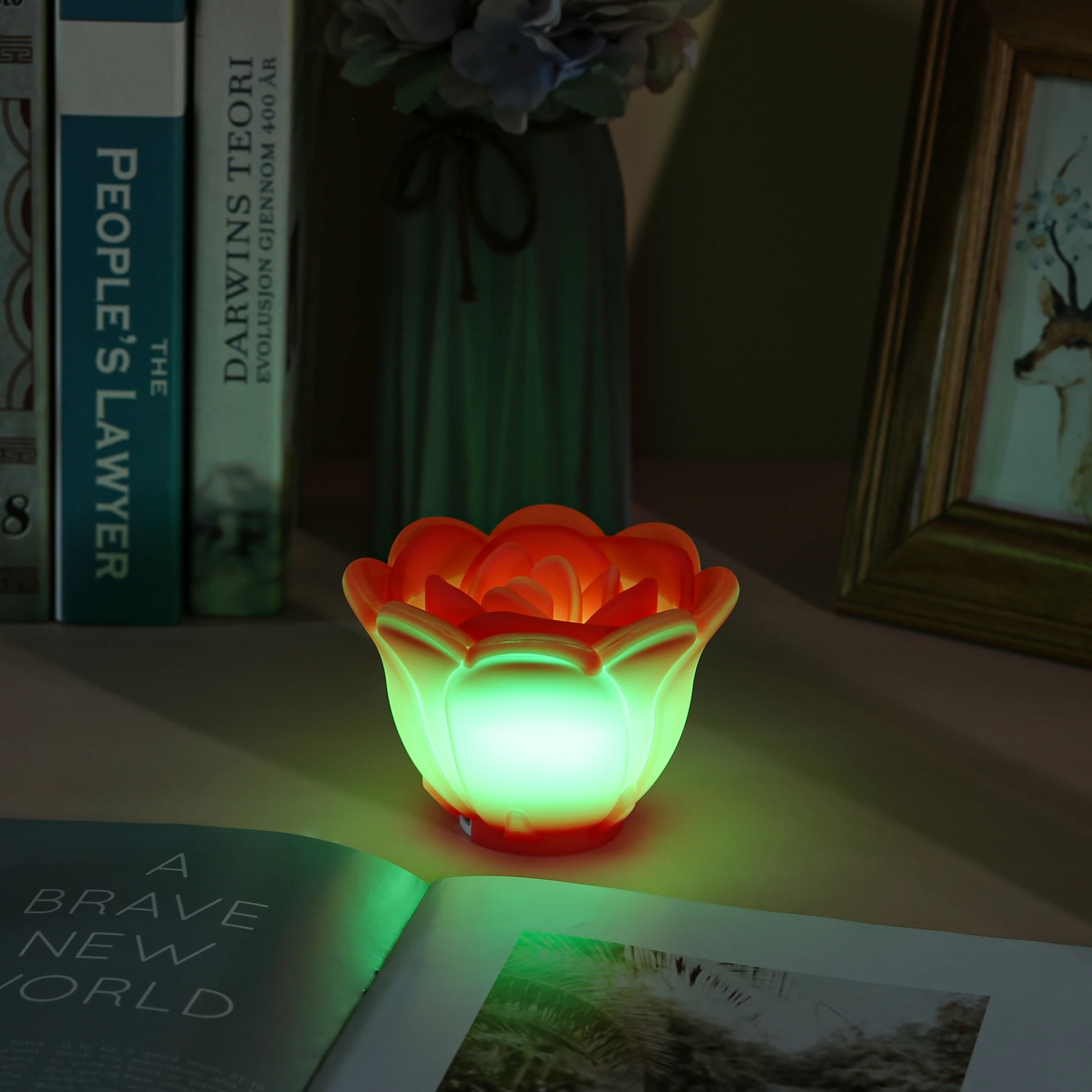 Baby multicolor breathing nursery light lamp smart led night light sleeping light for room