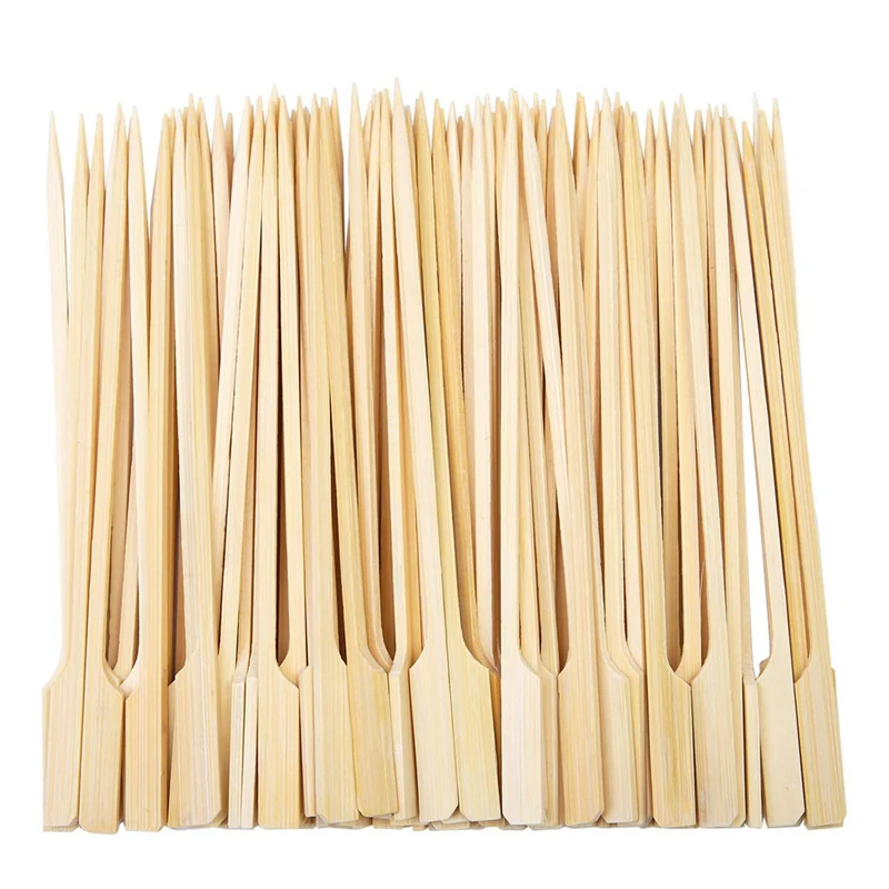 Wood Factory direct supplying disposable brochette sticks bamboo bbq skewers bamboo sticks grill skewers for fruit barbecue
