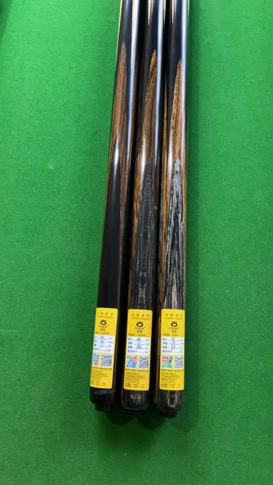 High Quality Snooker & Billiard Cues with One Piece Snooker Cue Case