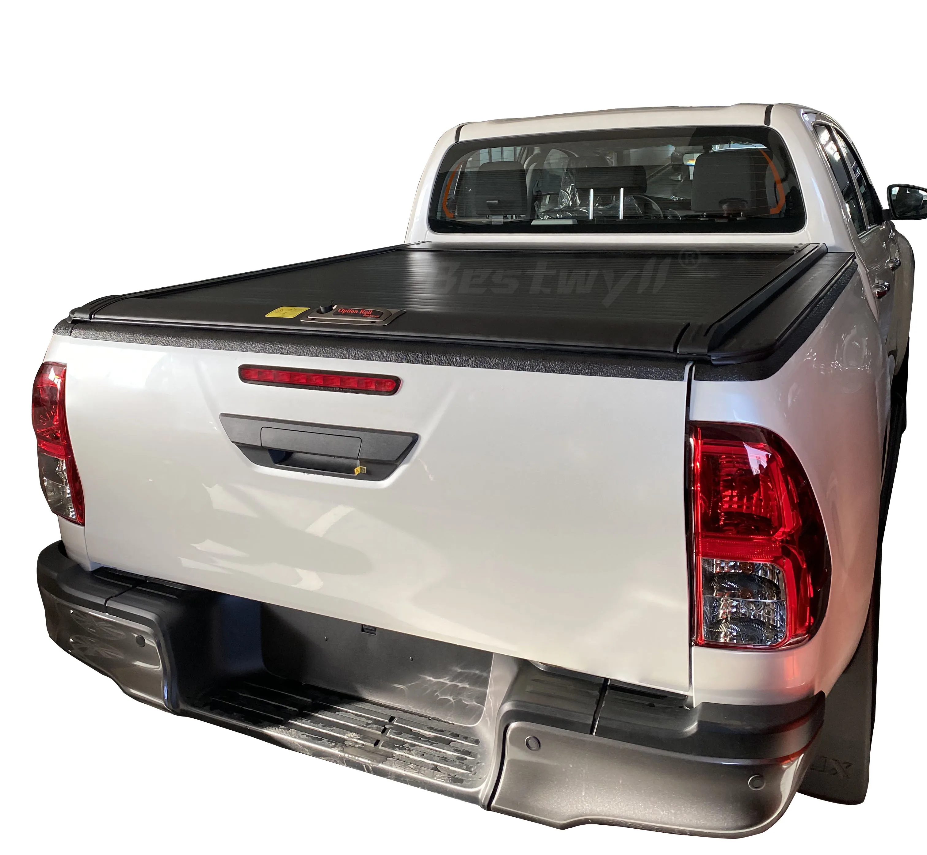 BESTWYLL Accessories Heavy Duty Protect Cover Pickup Truck Bed Cover Roll Manual Roller Lid Cover For Toyota Hilux Vigo Revo K11