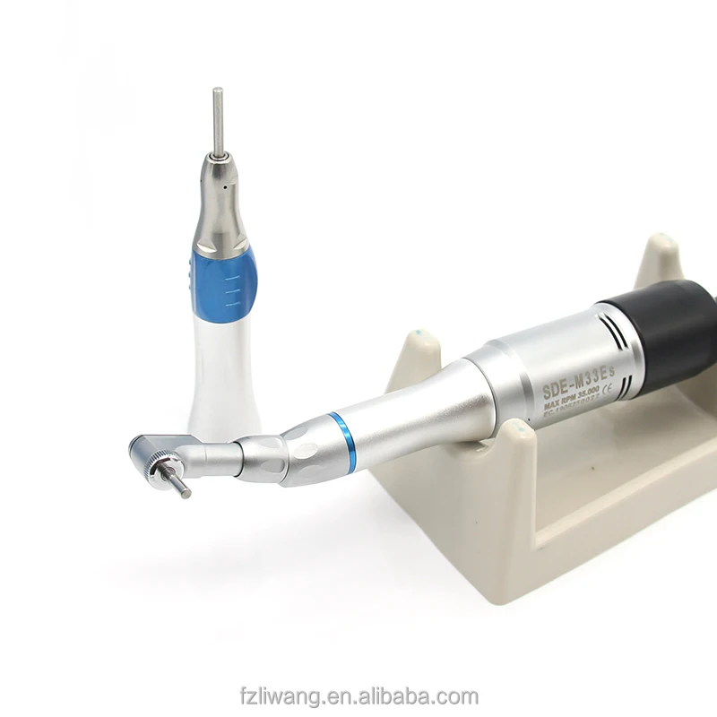 Dental Low Speed Handpiece Straight Nose Contra Angle Air Motor SD-T203 2/4 Hole