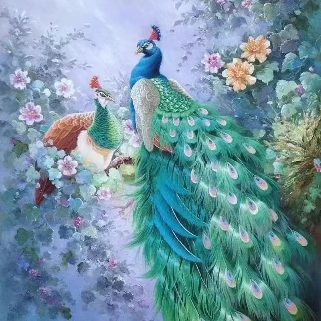 Handpainted Custom Animal Portrait Oil Painting On Canvas landscapes Home Decor