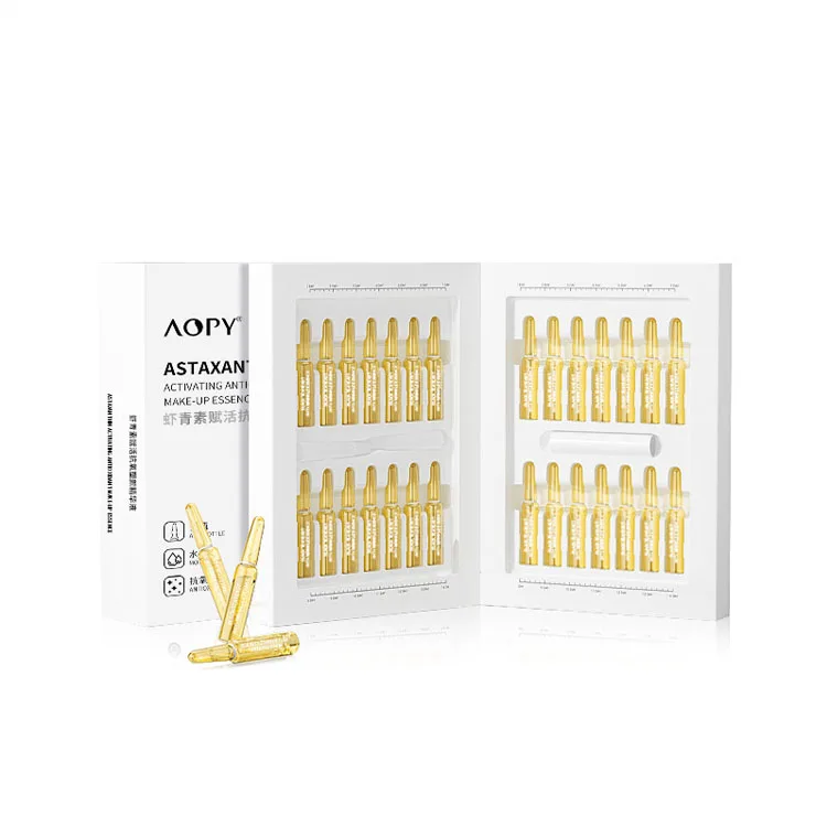 Wholesale Skin Care Products astaxanthin Serum acticating anti oxidant Anti wrinkle Moisture Facial Serum