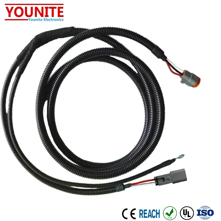 Automobile headlight wiring harness car headlight harness DT06-3S DT06-2P