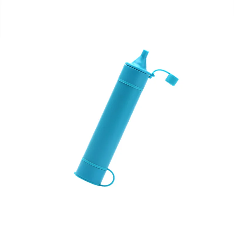 Открытый Кемпинг пеший Туризм аварийного выживания жизни персональный трубочка фильтра для воды очиститель питьевой воды (1600270326075)