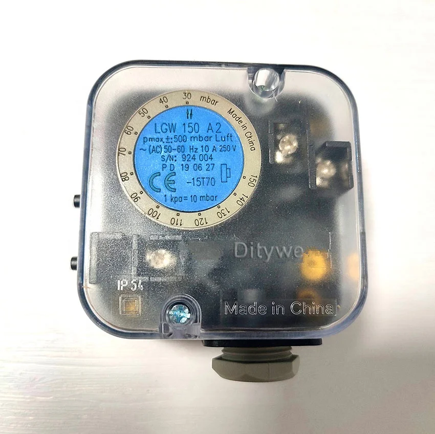 LGW 50 A2 pressure switch LGW50A2 air pressure switch 2.5-50mbar, fits DUNGS brand, gas burner spare parts