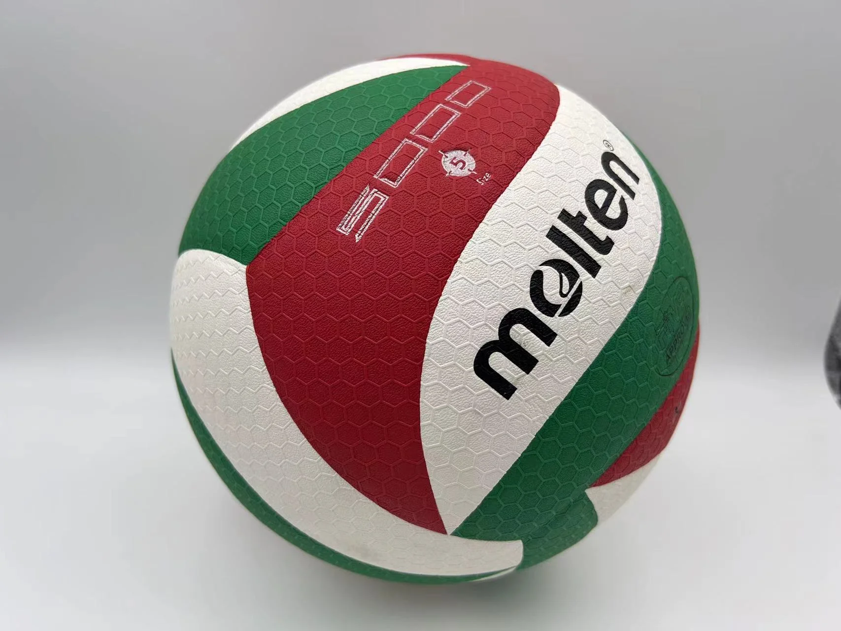 Size 5 Molten 5000 Soft Touch Laminated Volleyball Wholesale Official Pu Leather Custom Printed 50 Adults Racing Green Butyl