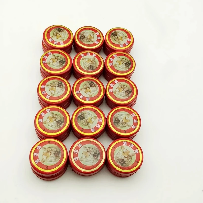Natural Tiger Balm Essential Oil Cold Headache Dizziness Muscle Tiger Balm Ointment