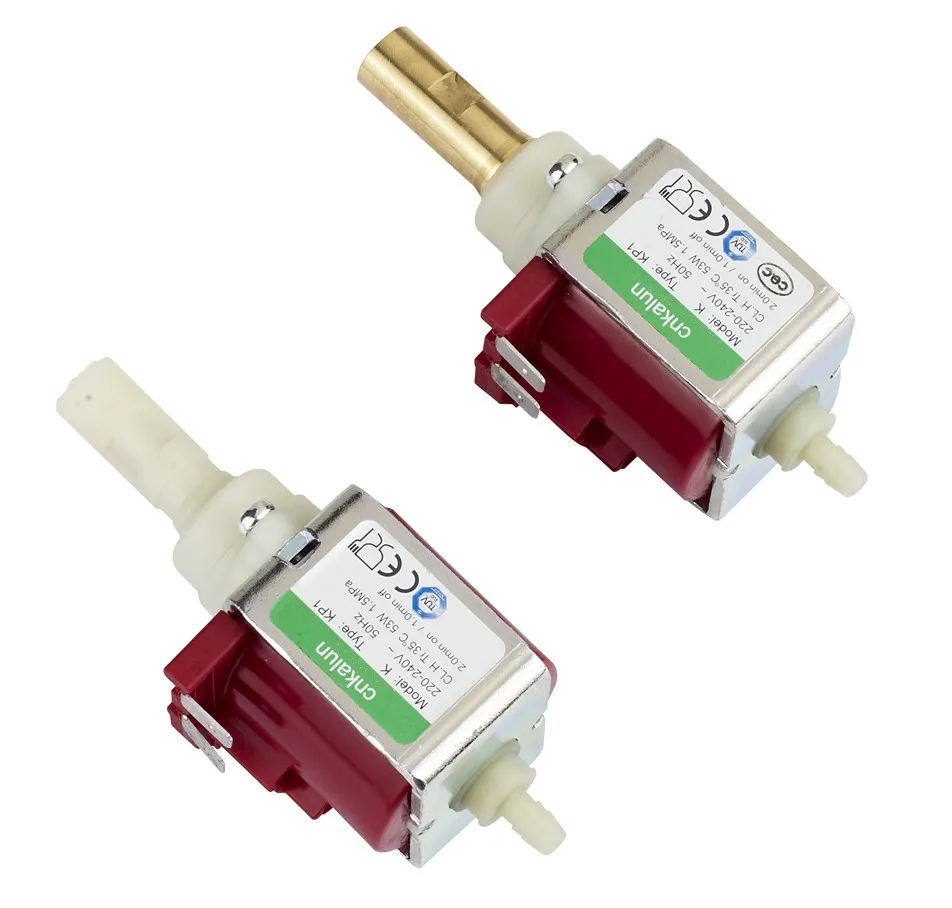 СОЛЕНОИДНЫЕ водяные насосы KP1 100-240VAC 15bar 750 мл/мин. для кофе машины и диспенсер для воды