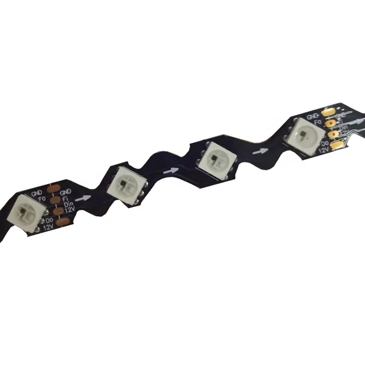 WS2815 RGBW RGB 12V 30 60 pixel per meter Backup Dual DATA SPI signal Smart individual control RGBW Addressable LED strip