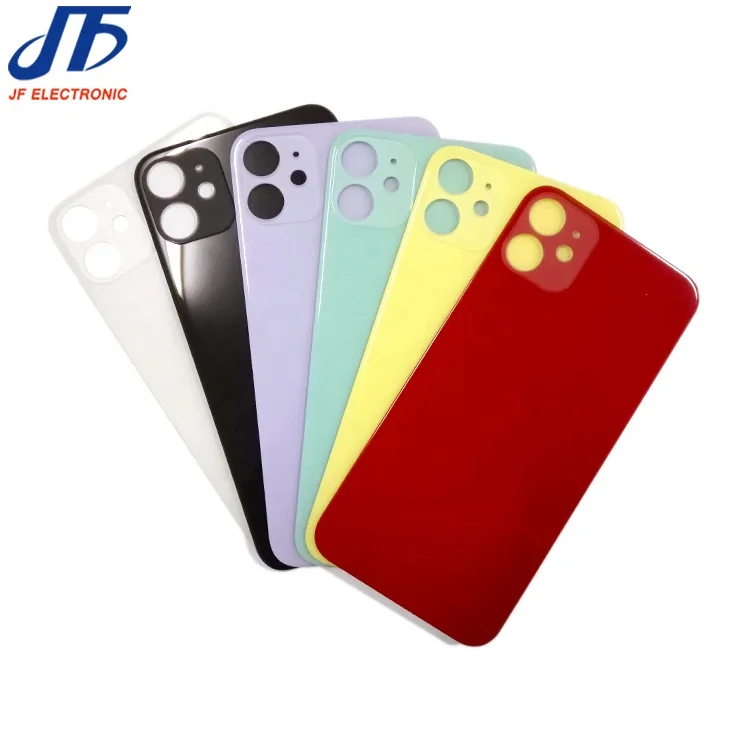  Заднее стекло для iPhone 11 Крышка батарейного отсека стеклянный корпус с большим отверстием iphone pro max