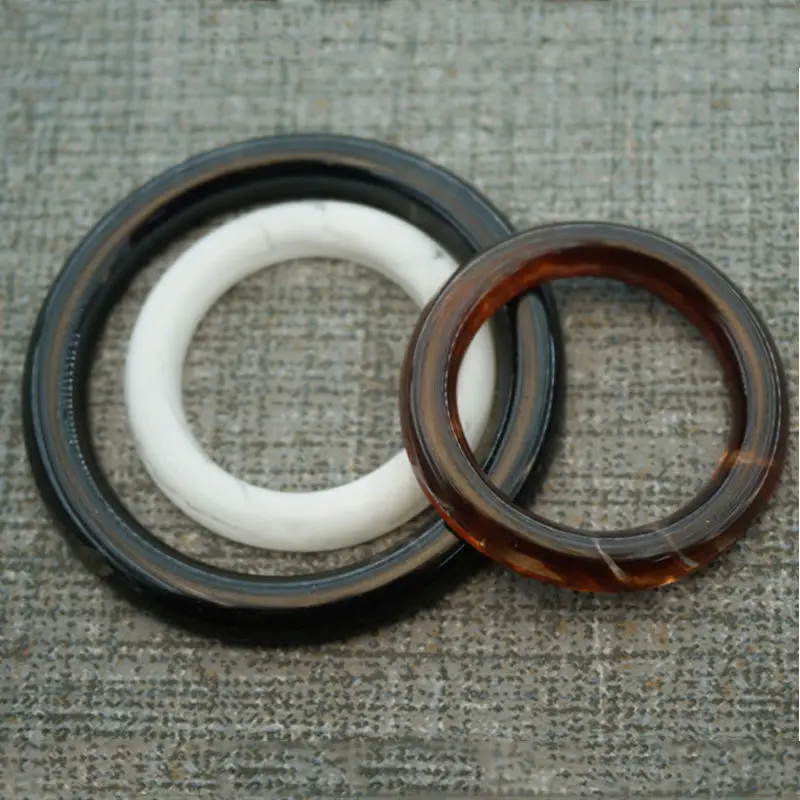 Wholesale Swimsuit Bikini O Ring Buckle Adjustable Plastic Round Resin Buckle