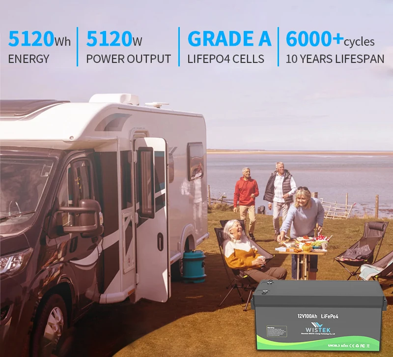 Лидер продаж высокое качество хорошая цена RV морская рыбацкая лодка lifepo4 литий-ионные батареи 12 В 100ah солнечная батарея
