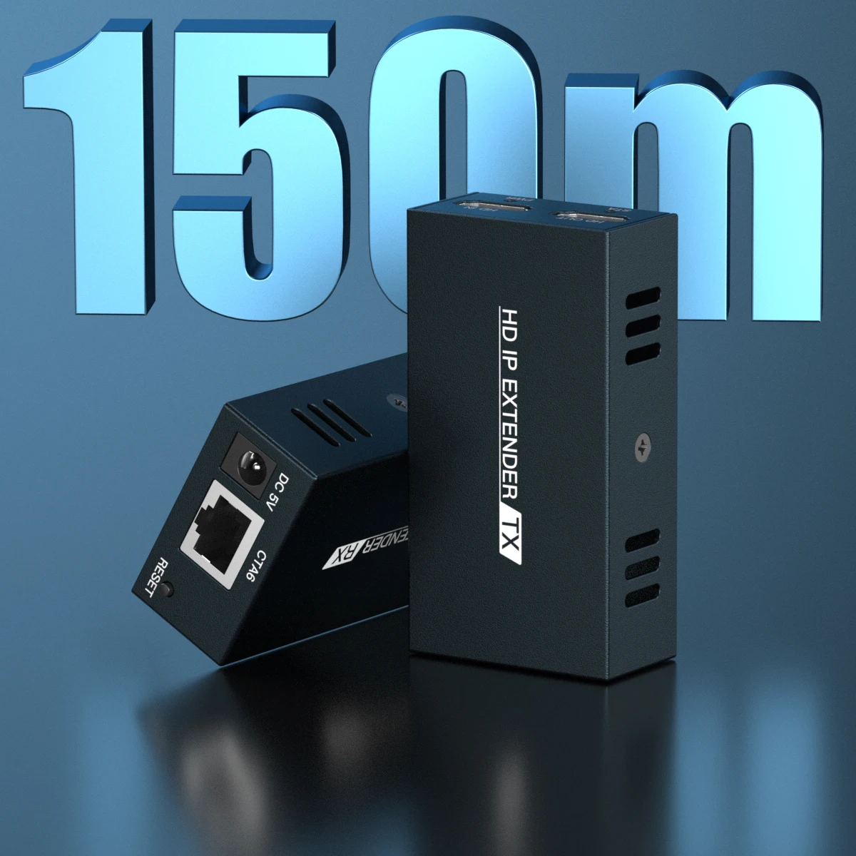  Видеорасширитель RJ45 150 м по UTP IP