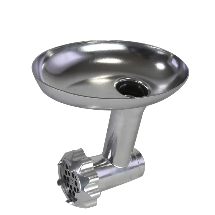 SPT OEM 316 304 stainless steel casting automatic angle meat mincers auger screw feeder