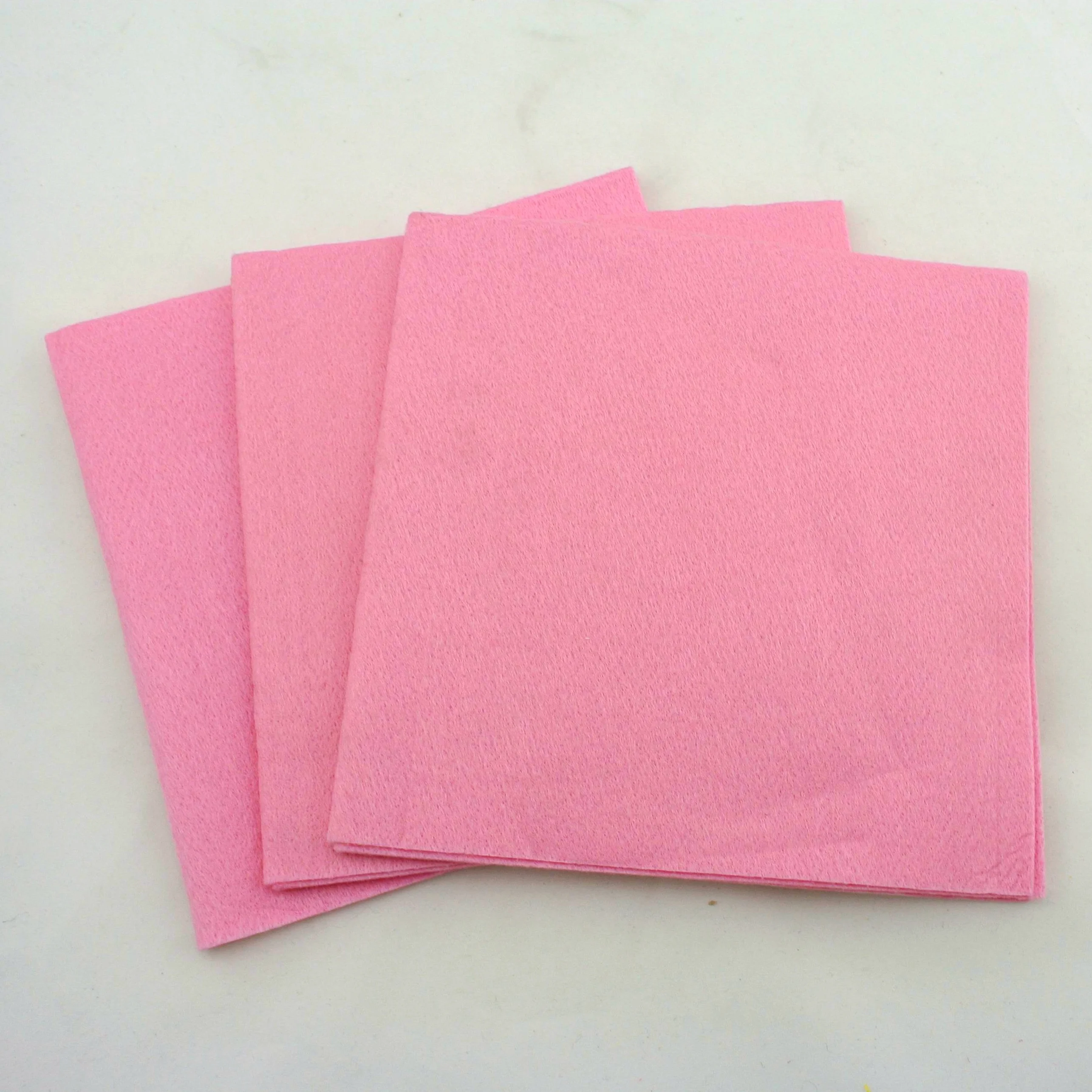 Household multi-purpose super water and oil absorbent needle punched technics germany nonwoven cleaning cloth