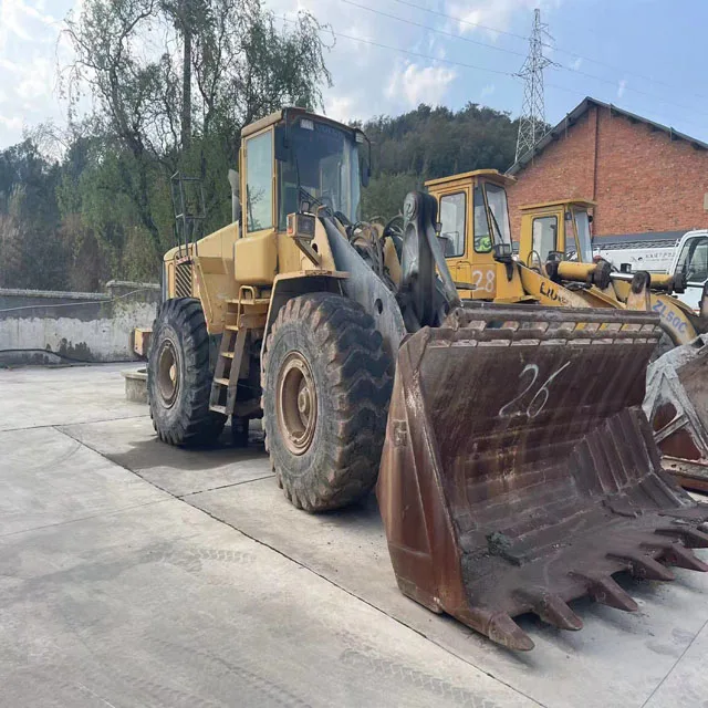Фронтальный погрузчик VOLVO L150E б/у L70E L180 L150 L120 автопогрузчик подержанный колесный