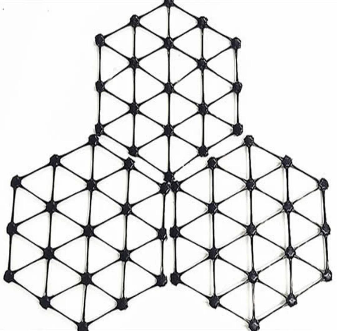 Triaxial plastic geogrid TX150 TX160 TX180 Three way Geogrid for soft soil reinforcement