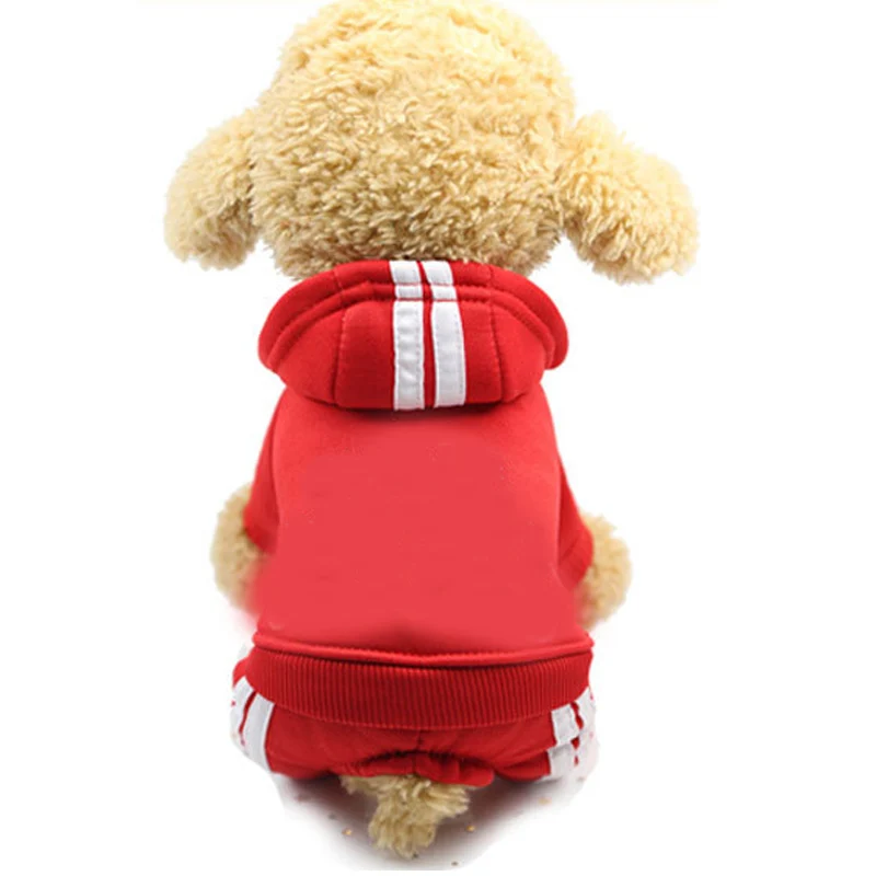 Fashion Puppy Dog Jumpsuit Overalls for Small Dogs Yorkshire Terrier Shih Tzu Coat Suit Soft Warm Clothes for Pets Dogs Clothing