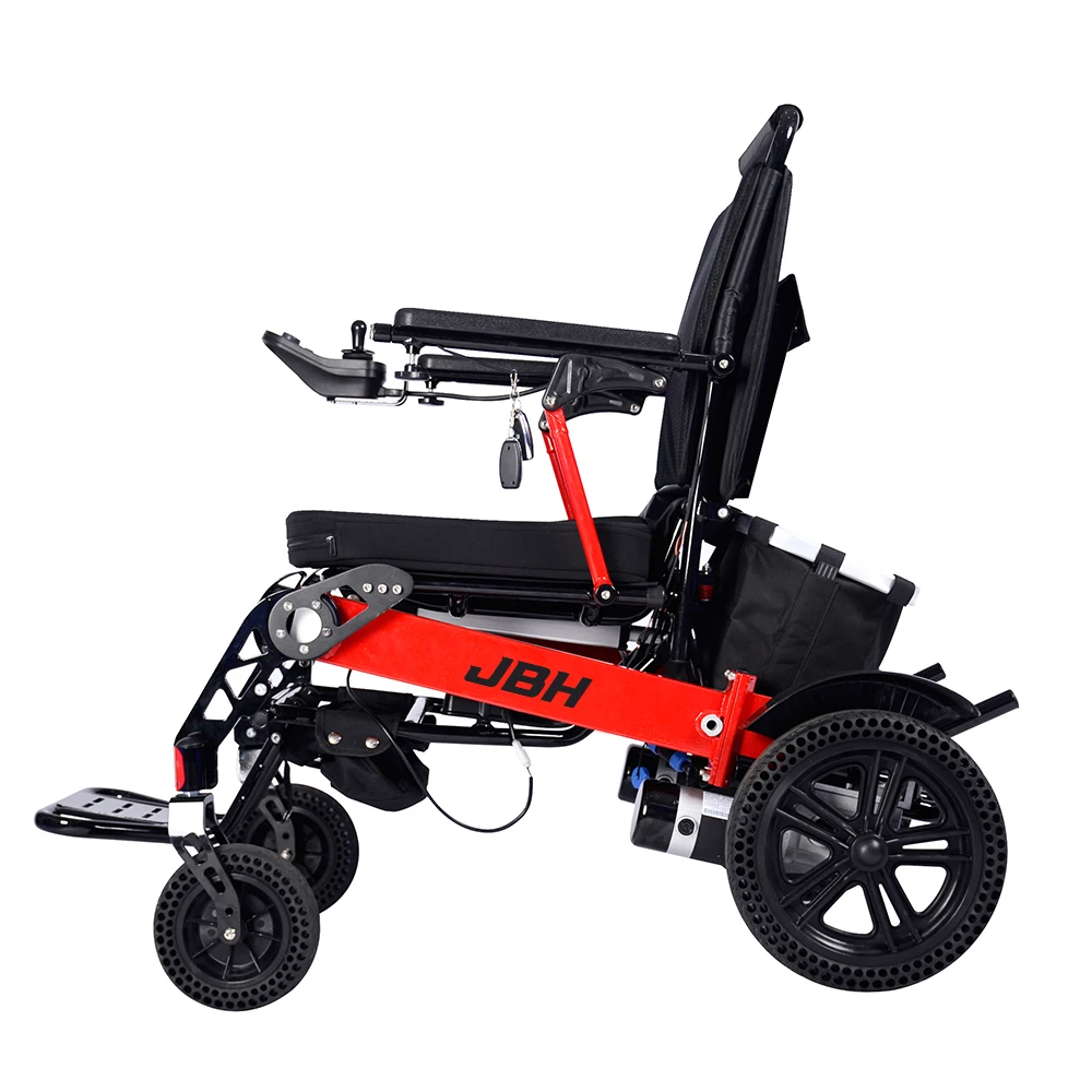 The best-selling new type of folding high-back disabled elderly electric wheelchair