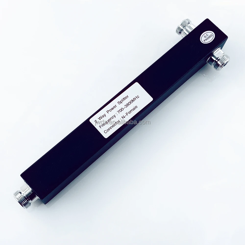 High quality,Low PIM 698-3800MHz (N Female) 2 Way Power Divider Power Splitter 700-3800MHz