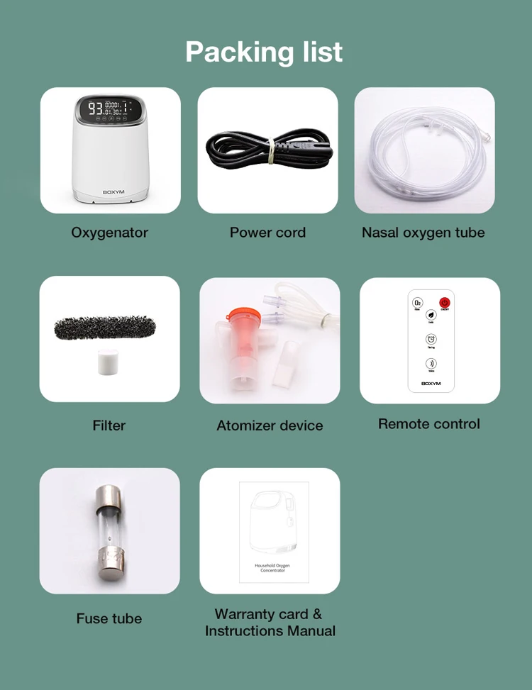 Yonker Portable home use Mini Handy small oxigen generator oxygenerator medical portable oxygen concentrator