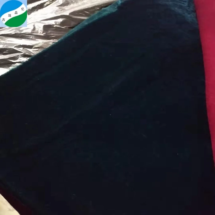 
Good price 100% polyester korean soft velvet dyed woven stock fabric in Shaoxing 