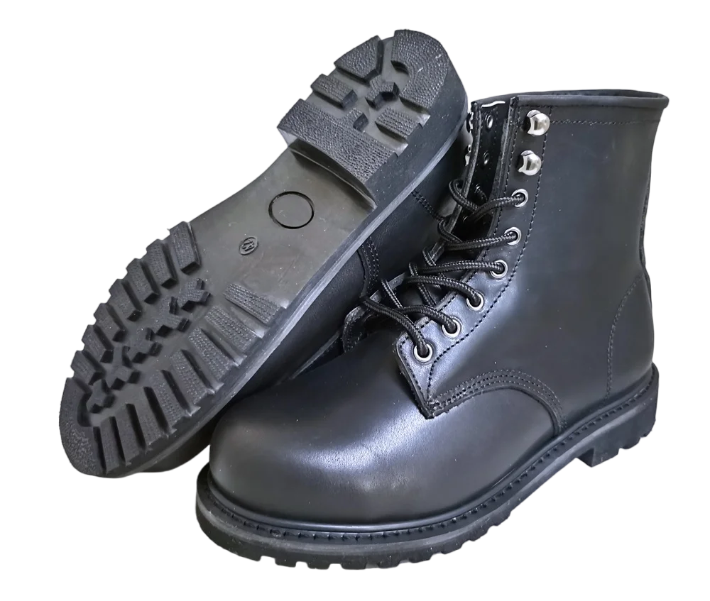 black knight low moq S3 sbarton printed leather industrial Steel toe insert Safety Boots