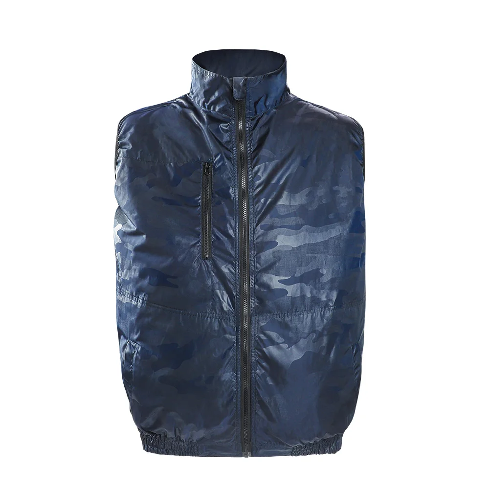 Outdoor Cooling Fan Uv Proof Jacket Vest Air Conditioned Coat With 2 Fans System	cooling jacket vest	uv proof cooling vest	air c