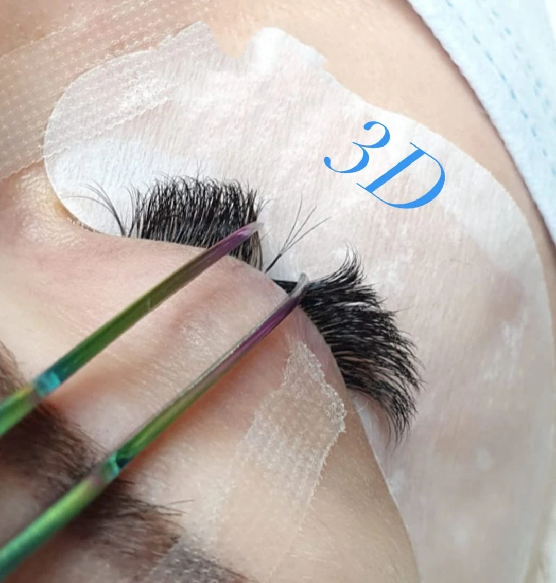 Premade volume fans 8D 10D Custom 0.03mm 0.07mm C Curl 13mm pre volume fan eyelash extension custom packaging