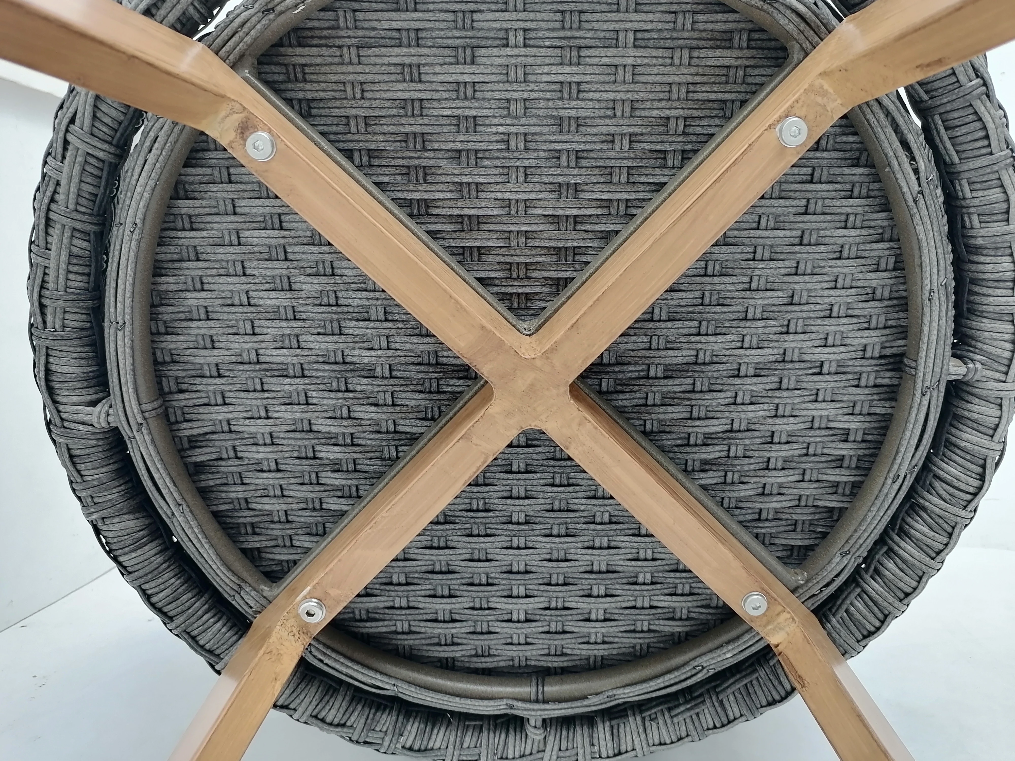 3 шт., Набор садовых стульев из ротанга