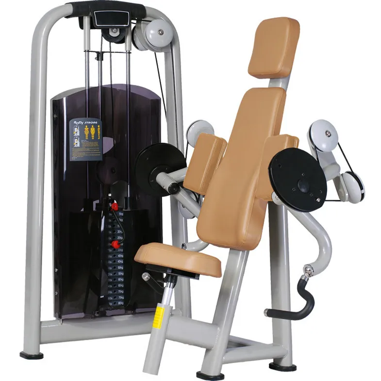 high Quality Fitness equipment Gym equipment muscle building Seated Biceps Curl machine