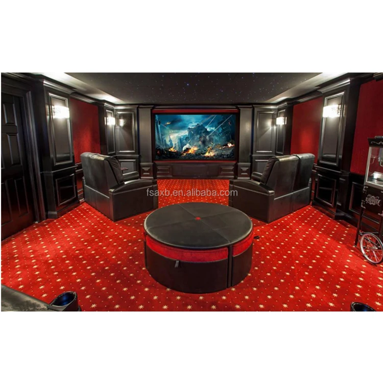 Factory wholesale luxury home theater carpet, home decor  carpets