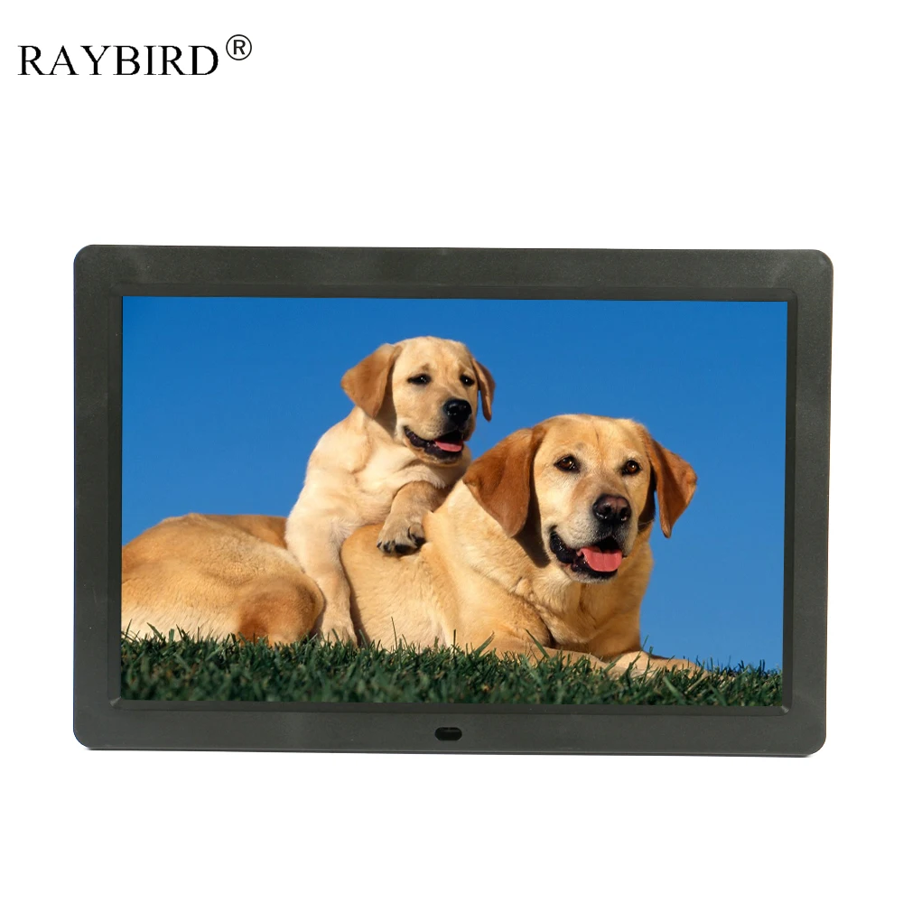 shelf display 12 Inch Digital 1280*800 HD Photo Frame Support card slot USB MMC