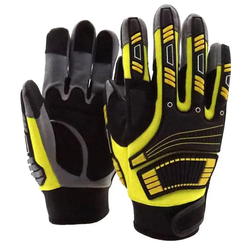 High Quality TPR Industrial Cut Resistant Protective Hand Safety Impact Working Mechanic Gloves