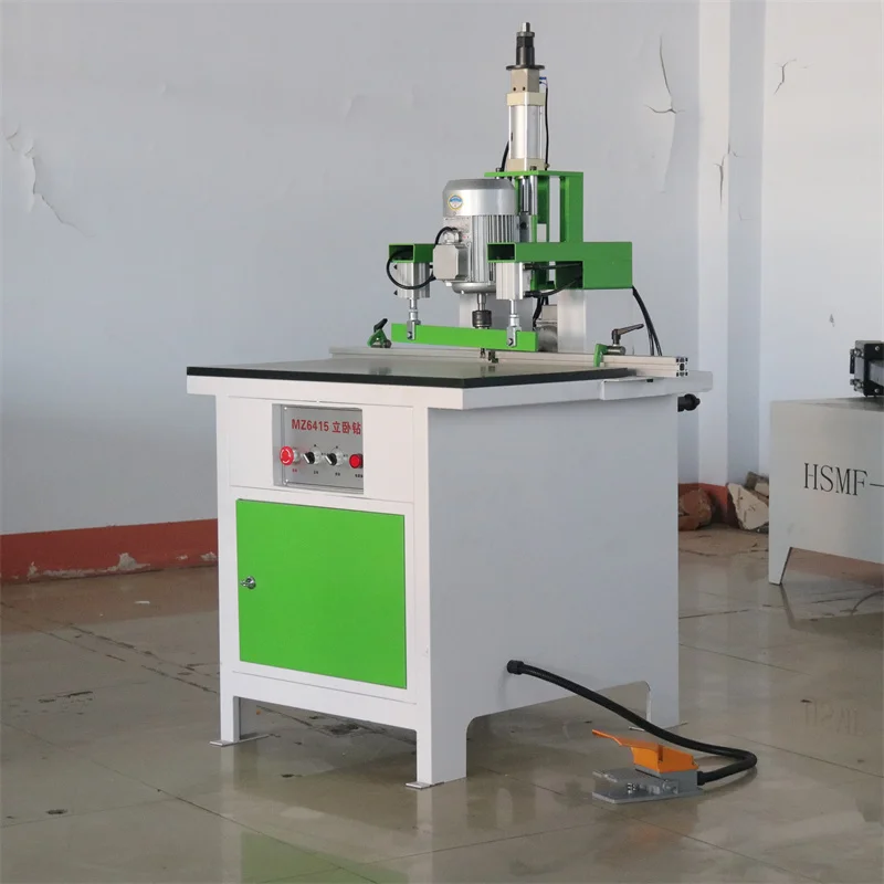 QDLW Multi-spindle Double Rows Wood hole Drilling Machine Wood Boring Machine