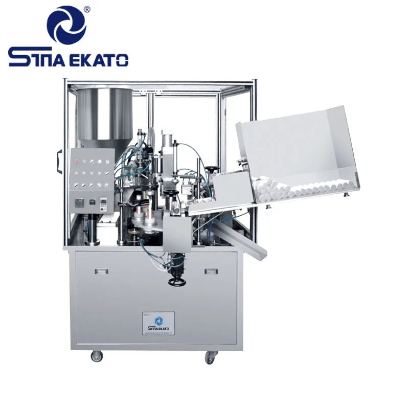 Body Lotion Cream Tube Filling Sealing Machine Automatic Plastic Laminated Tube Filling Machine for Toothpaste Cosmetics