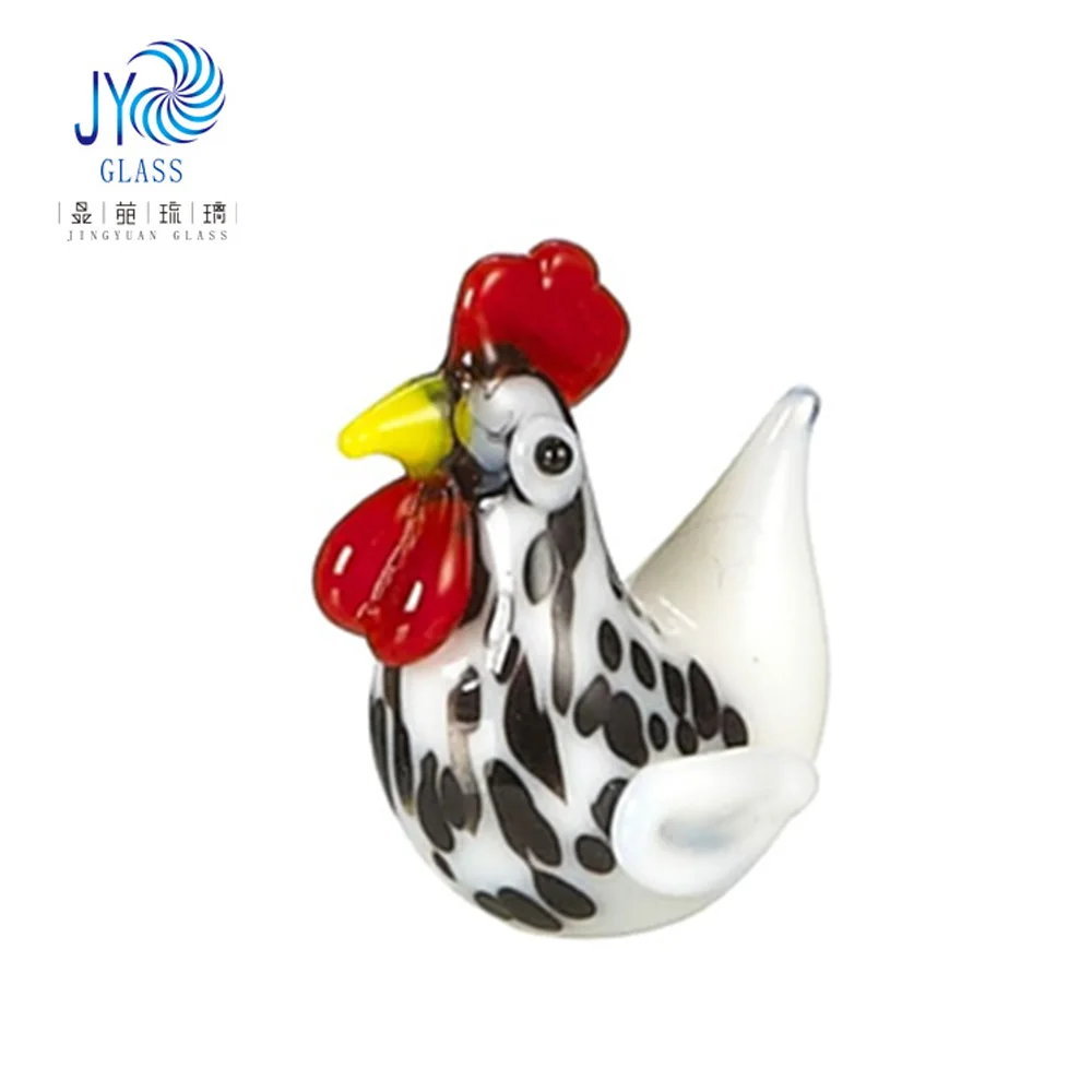 Ручной работы выдувное стекло лэмпворк поделки украшения из стекла маленькие скульптурные