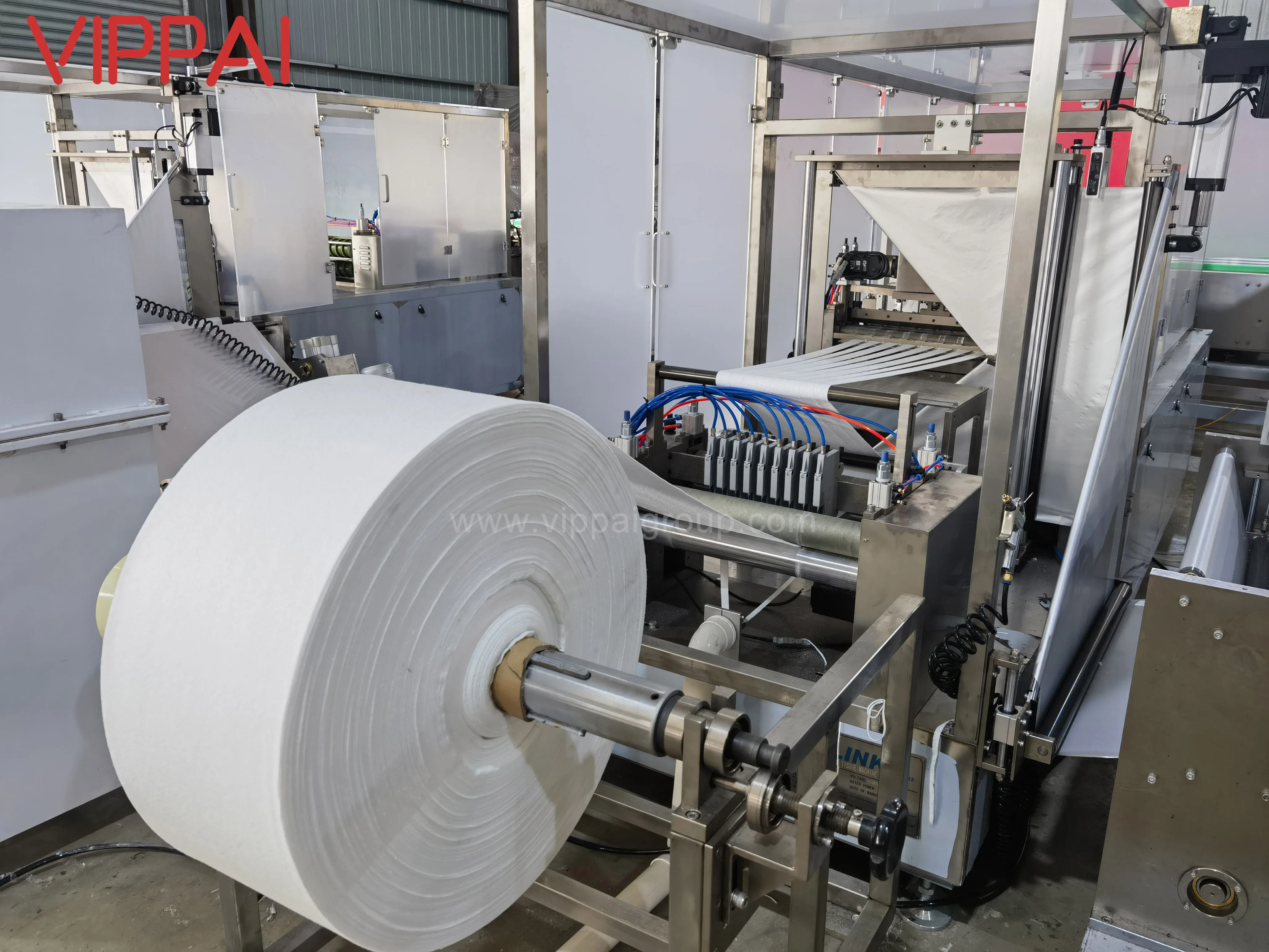 VIPPAI(Viroo) 2023 New Generation Singe Sachet Alcohol Swab Pads Wet Wipes Packaging Making Machine Manufacturers