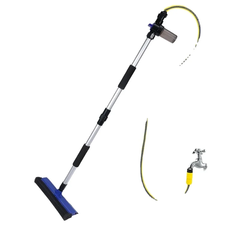 Household Water Scraper Window Brush Double Sided Car Glass Mop Cleaner